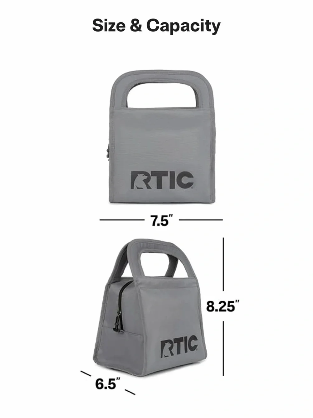 RTIC Navy Ice Lunch bag